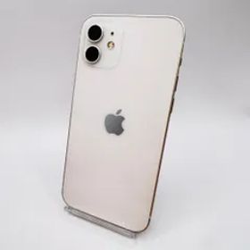 au iPhone 12 64GB MGHP3J/A ホワイト SIMロック解除済み 動作確認済み