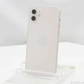 〔中古品〕 iPhone12 64GB ホワイト MGHP3J／A SIMフリー【349】