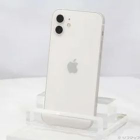 〔中古品〕 iPhone12 64GB ホワイト MGHP3J／A SIMフリー【295】