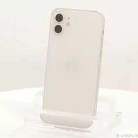 〔中古品〕 iPhone12 64GB ホワイト MGHP3J／A SIMフリー【297】