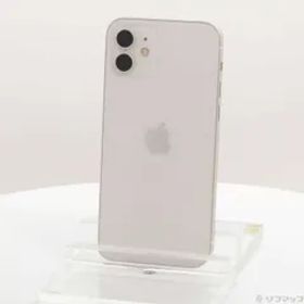 〔中古品〕 iPhone12 64GB ホワイト MGHP3J／A SIMフリー【344】