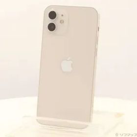 〔中古品〕 iPhone12 64GB ホワイト MGHP3J／A SoftBank【377】