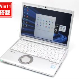 中古 フルHD対応WUXGA 12.1インチ Panasonic Let's note CF-SV7UFKVS Windows11 高性能 第8世代Core i7-8650U 16GB 爆速512GB-SSD カメラ 無線 Office付き Win11【中古ノートパソコン 中古パソコン 中古PC】送料無料 あす楽対応 即日発送（Windows10も対応可能 Win10）