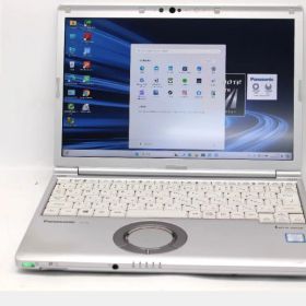 送料無料 あす楽対応 即日発送 中古 フルHD 12.1インチ Panasonic Let's note CF-SV7R22VS Windows11 高性能 八世代Core i5-8350U 8GB 爆速512GB-SSD カメラ 無線 リカバリ Office付 Win11【ノートパソコン 中古パソコン 中古PC】（Windows10も対応可能 Win10）