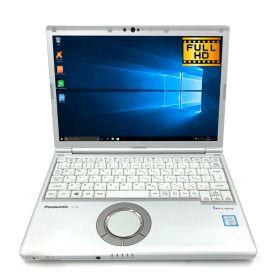 【頑丈】 パナソニック Panasonic Let's note SV7 第8世代 Core i5 8250U/1.60GHz 8GB SSD120GB M.2 Windows10 64bit WPSOffice 12.1インチ WUXGA カメラ 無線LAN ノートパソコン モバイルノート PC Notebook 【中古】
