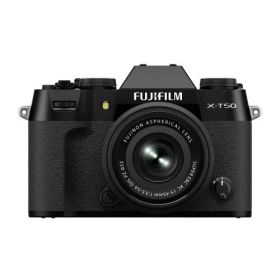 富士フィルム FUJIFILM X-T50 XC15-45mmレンズキット [ブラック] ミラーレスカメラ デジタル一眼カメラ[ラッピング可] R-LOGI