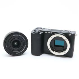 【中古】 《並品》 SONY VLOGCAM ZV-E10 II パワーズームレンズキット ZV-E10M2K B ブラック [ デジタルカメラ ]