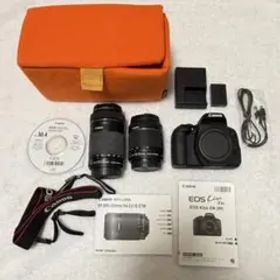 Canon eos kiss X8i (W) ダブルズームキット 一眼レフ