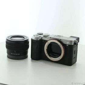 〔中古〕SONY(ソニー) α7C ズームレンズキット シルバー ILCE-7CL S〔344-ud〕