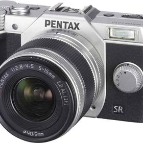 【中古】PENTAX デジタルミラーレス一眼 Q10 ズームレンズキット [標準ズーム 02 STANDARD ZOOM] シルバー Q10 LENSKIT SILVER 12163