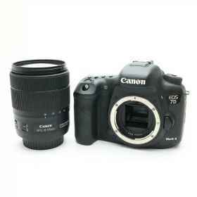 【中古】 《良品》 Canon EOS 7D Mark II EF-S18-135 IS USM レンズキットW-E1 [ デジタルカメラ ]
