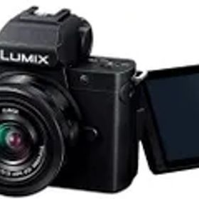 【中古】パナソニック 小型・軽量ミラーレス一眼カメラ ルミックス 標準ズームレンズキット ブラック DC-G100DK-K