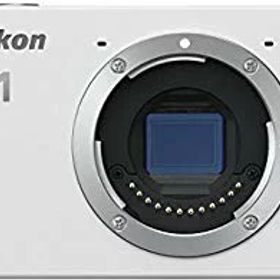 【中古】【非常に良い】Nikon ミラーレス一眼カメラ Nikon 1 J1 ホワイト ボディ dwos6rj