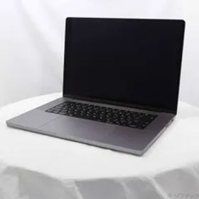 〔中古品〕 MacBook Pro 16.2-inch Late-2021 MK1A3J／A Apple M1 Max 10コアCPU_32コアGPU 64GB SSD4TB スペースグレイ 〔15.7 Sequoia〕【258】