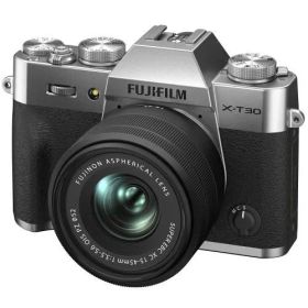【新品】訳あり品 フジフイルム X-T30 II XC15-45mmレンズキット シルバー