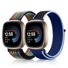 RicYeel バンド Fitbit Versa 4/Fitbit Versa 3/Fitbit Sense 2/Fitbit Sense
