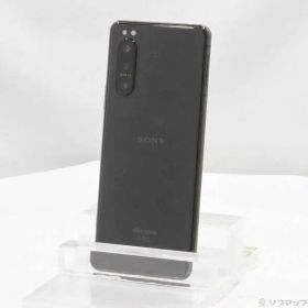 〔中古品〕 Xperia 5 II 128GB ブラック SO-52A docomoロック解除SIMフリー【269】