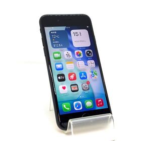 SIMフリー！展示品512007U【優良中古品】iPhoneSE2 64GB(ブラック)