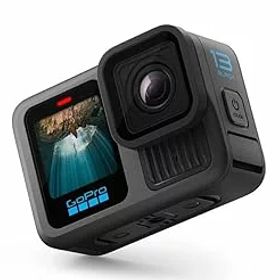 【中古】［非常に良い］GoPro HERO13 Black アクションカメラ 5.3K/60fps + 4K120fps 対応 防水 HLG-HDRビデオ 400fps 13倍スローモーション 様々な気候に対応した長時