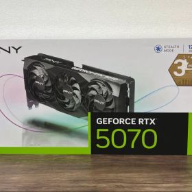 12356 PNY GeFORCE RTX5070 12GBグラフィックスボード