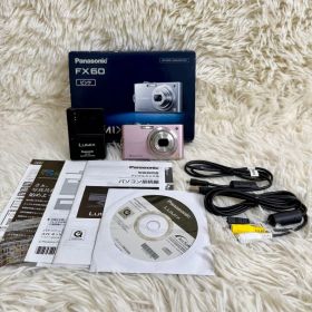 【美品】Panasonic LUMIX DMC-FX60 ピンク コンデジ