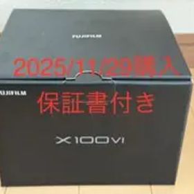FUJIFILM X100VI 新品未開封 本体 ブラック 富士フィルム