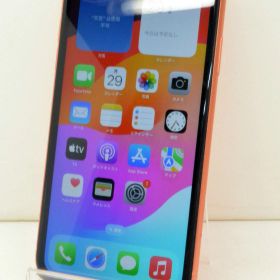 白ロム SIMフリー SoftBank SIMロック解除済 Apple iPhoneXR 64GB iOS17.4.1 コーラル MT0A2J/A 初期化済 【m022965】【中古】【K20240429】