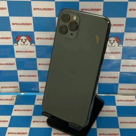 【中古】iPhone11 Pro 256GB ミッドナイトグリーン NWCC2J/A docomo版SIMフ