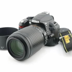 ★美品★ショット数575 回★ニコン NIKON D3100 + AF-S DX NIKKOR 55-200mm F4-5.6 G ED VR ストラップ付★ W1249＃3907
