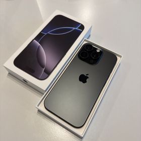 アイフォーン(iPhone)の極美品 IPhone 16 Pro 512GB ブラックチタニウム(スマートフォン本体)