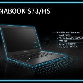 dynabook S73/HS i5/8GB/SSD256GB/13.3型