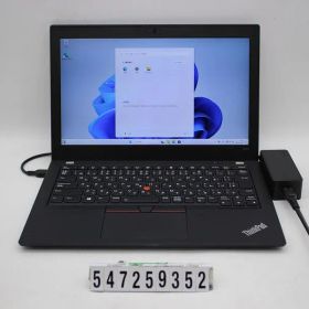Lenovo ThinkPad X280 Core i5 8350U 1.7GHz/8GB/256GB(SSD)/12.5W/FHD(1920x1080) タッチパネル/Win11 【547259352】