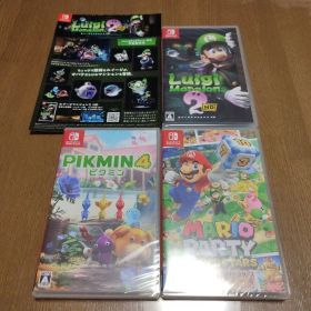 新品 ルイージマンション2 HD ピクミン4 マリオパーティ スーパースターズ