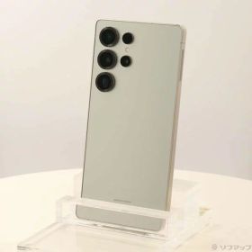【中古】SAMSUNG(サムスン) Galaxy S25 Ultra 256GB チタニウムジェードグリーン SM-S938Q SIMフリー 【262-ud】