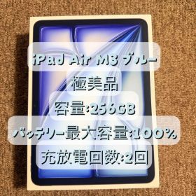 ほぼ新品 iPad Air M3 Wi-Fi 256GB ブルー 11インチ