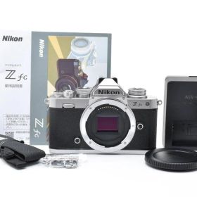 ★極上美品★《ショット数 2,463回》ニコン NIKON Z fc ボディ シルバー★ YMA9115＃65