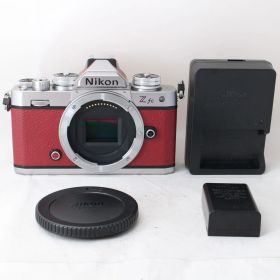 ☆ショット数1224・プレミアムエクステリア張替済（クリムゾンレッド・受付終了カラー）☆ Nikon Z fc ボディ Zfc シルバー #2818