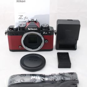 ☆プレミアムエクステリア（クリムゾンレッド）・ショット数177☆ Nikon ミラーレス一眼 Z fc ボディ ブラック Zfc ニコン #4134