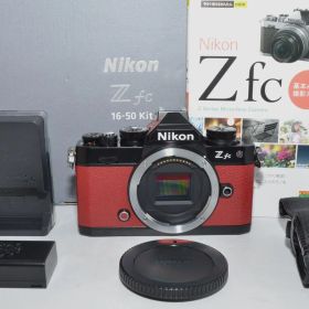 【283ショットの特上品】 Nikon ニコン Z fc ボディ ブラック（クリムゾンレッド） #SA20