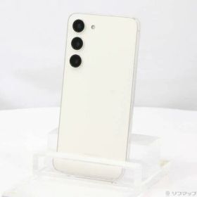 〔中古品〕 Galaxy S23 256GB クリーム SCG19 au SIMフリー【377】