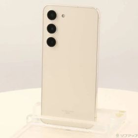〔中古品〕 Galaxy S23 256GB クリーム SCG19 au SIMフリー【262】