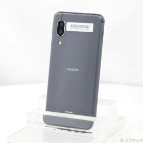 【中古】SHARP(シャープ) AQUOS sense3 64GB ブラック SHV45 auロック解除SIMフリー 【348-ud】