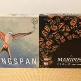 ボードゲームセット販売 ウイングスパン マリポーサ エリザベス・ハーグレーブ作