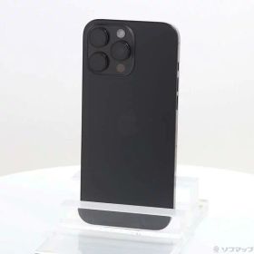 【中古】Apple(アップル) iPhone16 Pro Max 256GB ブラックチタニウム 3N528J／A SIMフリー 【348-ud】
