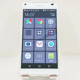Xperia Z5 Compact SO-02H ドコモ ホワイト 送料無料 本体 c15583 【中古】