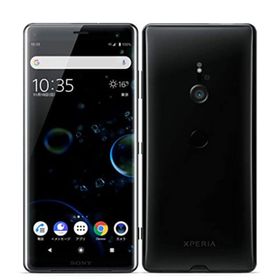 ソニー(SONY)のSOV39 XPERIA XZ3 ブラック SIMフリー 本体 au スマホ ahamo対応 アハモ ソニー 【送料無料】 sov39bk7mtm(スマートフォン本体)