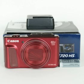 [並品] Canon PowerShot SX720 HS レッド | コンパクトデジタルカメラ