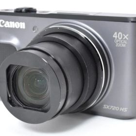 #592 美品 Canon キャノン PowerShot SX720 HS パワーショット ブラック デジタルカメラ