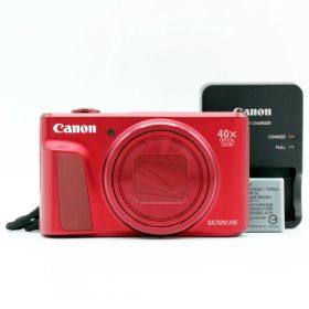 【極上品】CANON PowerShot SX720 HS レッド#7001