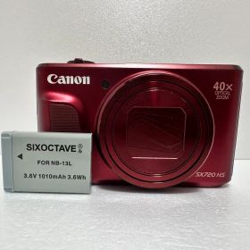 Canon PowerShot SX720HS レッド 動作確認済み